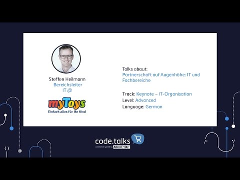 code.talks commerce special 2017 - Partnerschaft auf Augenhöhe: IT und Fachbereiche