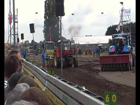 Zetor 12211 tractorpulling 6000kg koude kerk pull 2 3-7-19