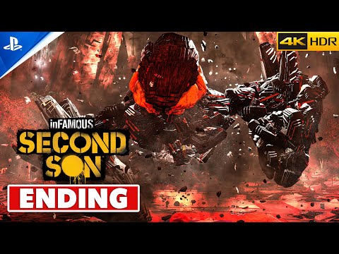 INFAMOUS SECOND SON (PS5) Walkthrough Gameplay PART 11 ENDING | 4K 60FPS