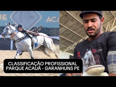 Day of review and professional classification at Acauã Park in Garanhuns-PE.