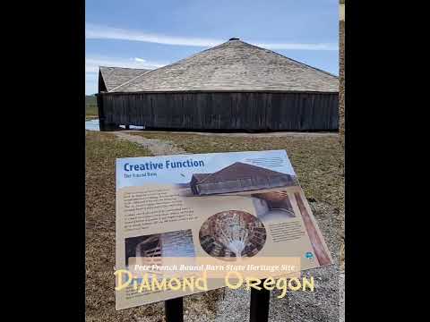 Thumbnail for Pete French Round Barn State Heritage Site - Diamond Oregon - Daily vlog pictures 📸 by Pete French