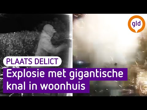 Explosie bij woning terwijl gezin slaapt I Plaats Delict
