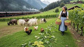 Agricultores em Vilarejos Remotos da Suíça Colhem Alimentos e Criam Gado Assim – Vida no Campo