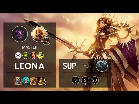 Leona Support vs Senna - KR Master Patch 10.3