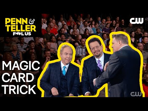 Magician Brings Penn & Teller on Stage for Card Magic Trick | Penn & Teller: Fool Us | The CW