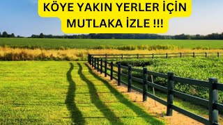 KÖYE YAKIN YERLER İÇİN MUTLAKA İZLE  !!! #arsa #tarla #biga #bayramiç 