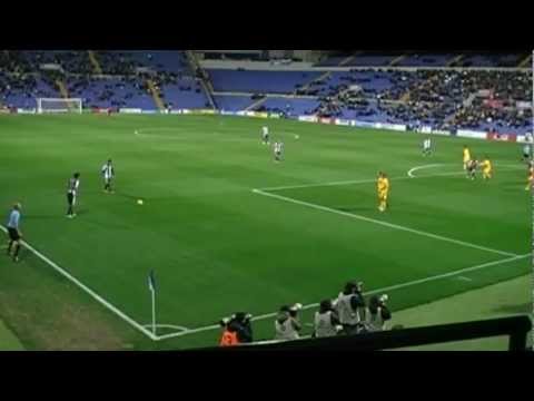 Golazo de Edu Bedia ( Hercules 3 Alcorcón 0 )