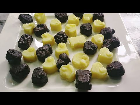 How to make chocolate.Homemade white & milk chocolate recipe without cocoa butter & coconut oil.