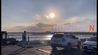 На мосту в Николаеве фура сбила велосипедиста: пострадавшего увезла «скорая», огромная пробка