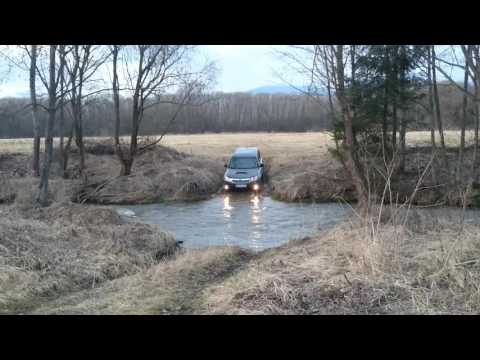 Subaru Forester diesel cross the water