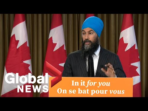 Canada Election: Singh said minority government will give NDP chance to 'fight' for their platform