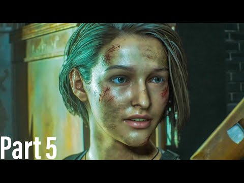 RESIDENT EVIL 3 REMAKE PS5 Gameplay Walkthrough Part 5 | RE3 Nemesis | Boss Fight