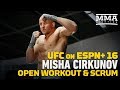Misha Cirkunov Thinks He's '30 Percent' Stronger Since Last Fight - MMA Fighting
