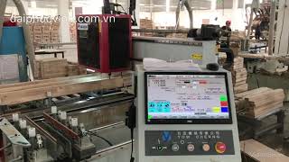 Máy làm mộng âm cnc đài loan, máy đục mộng âm 3 đầu