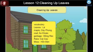 English Fluency - LV1 - Story 12. Cleaning Up Leaves