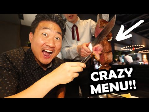 ICONIC All You Can Eat BBQ at Fogo De Chao Brazilian Steakhouse!