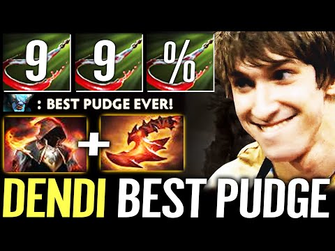 🔥 DENDI Pudge Never Let Us Down — 99% Legend Hook + 96% Slow Overwhelming Blink WTF MID Dota 2 Pro
