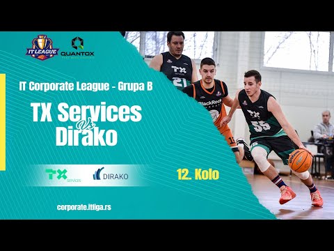 05.03.2023 IT CORPORATE LIGA Grupa B 21:45 TX SERVICES - DIRAKO