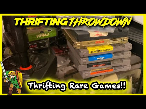 $$$ Video Game Hunting ON THE CHEAP! || Video Game Thrift Hunting