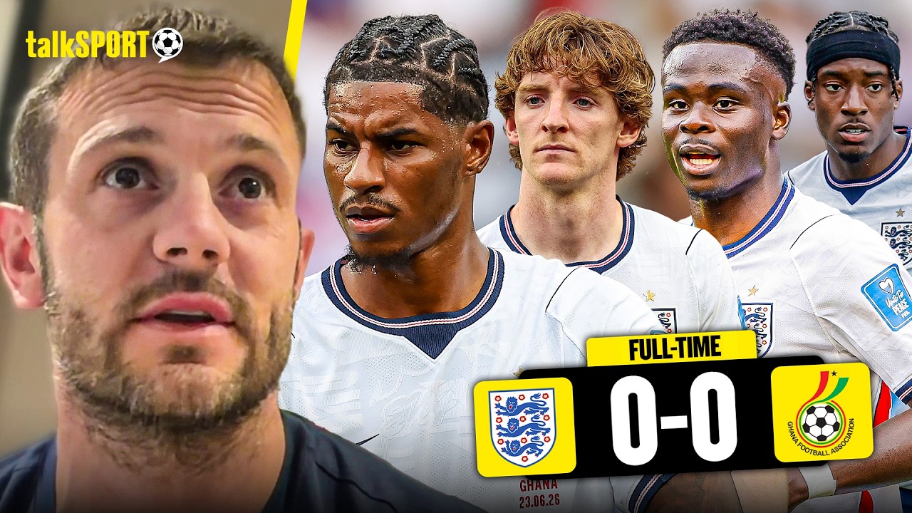 "CHANGE THE WINGERS!" Jack Wilshere WEIGHS IN on Tuchel Management CRITICISM after Ghana Draw!