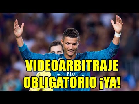 ES UNA VERGÜENZA QUE EL VIDEOARBITRAJE (VAR) AÚN NO SEA OBLIGATORIO