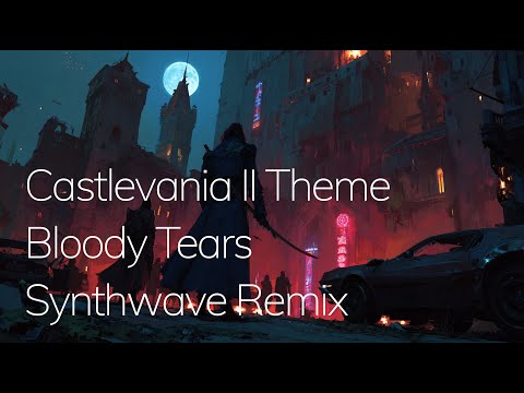 Castlevania II – Bloody Tears (Synthwave Remix) 🦇 | NES Game Music Reimagined #videogamemusic