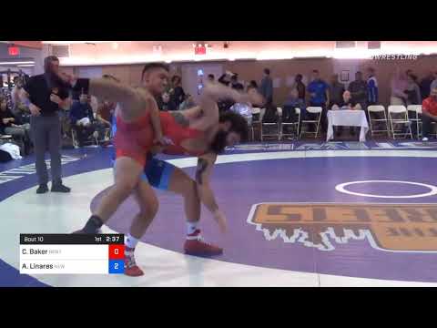 77 Kg Prelims Colby Baker Northern Michigan USOEC Vs Anthonie Linares New York Athletic Club