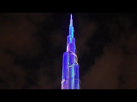 Burj khalifa night view | Burj khalifa|Dubai