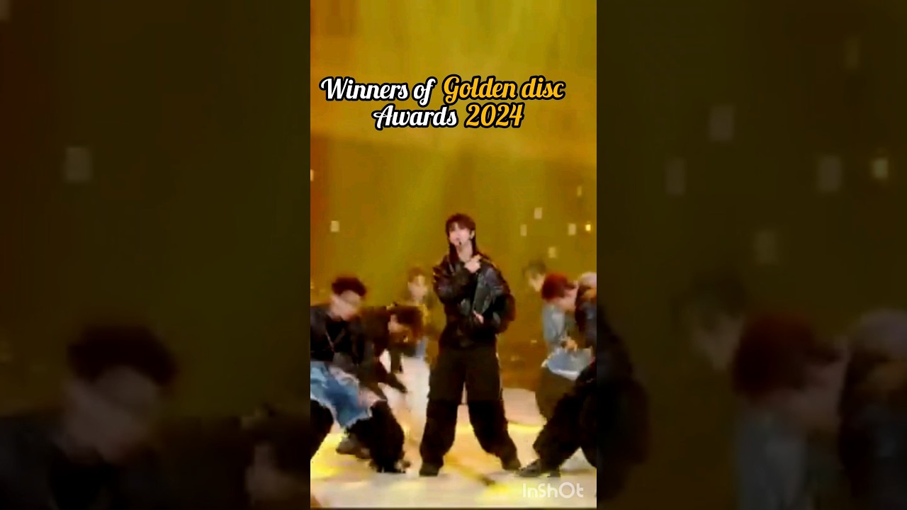 Winners of golden disc awards 2024 #shorts #blackpink #bts #jisoo #jungkook #skz #txt