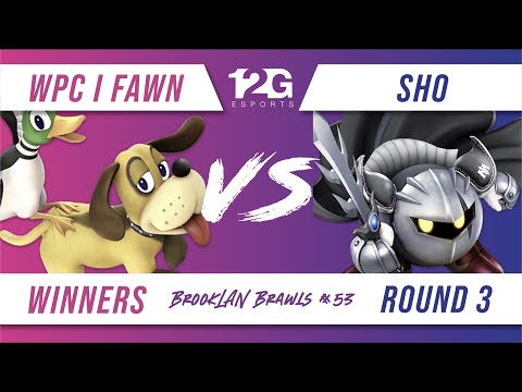 BrookLAN Brawls 53 - WPC | Fawn (Duckhunt) v. Sho (Meta Kight) - Winners Round 3