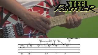 Guitar Lesson - Fat Girl (Steel Panther) solo with tabs