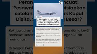 Darurat! AS Mulai Siapkan 'Pesawat Kiamat' setelah Rusia Murka Kapalnya Disita, Sinyal Perang?