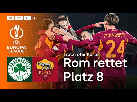 Panathinaikos Athen vs. AS Roma - Highlights | UEFA Europa League | RTL Sport