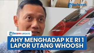 AHY Tiba-tiba Menghadap Prabowo ke Istana, Klaim Lapor soal Utang Proyek Whoosh 'Warisan' Jokowi