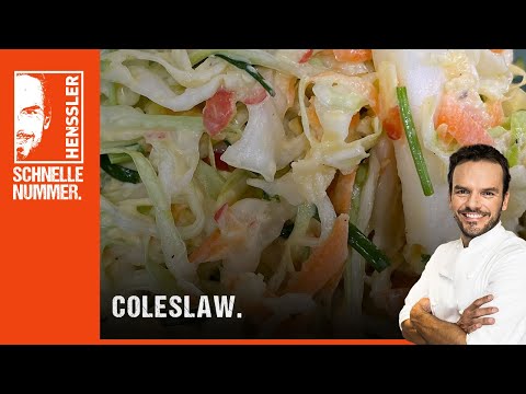 Quick coleslaw recipe by Steffen Henssler