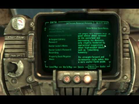 Fallout 3 Walkthrough part 52 - Scientific Pursuits 2/3