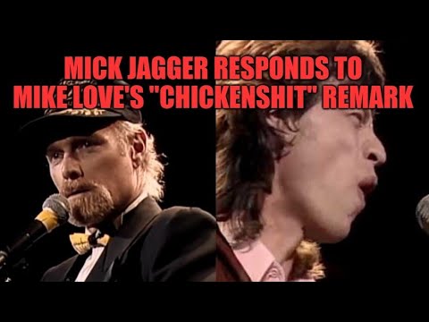 Mick Jagger responds to Mike Love