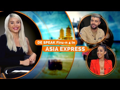 DE SPEAK Firu-n Patru in #AsiaExpress - Episodul 4 cu Carmen Grebenisan
