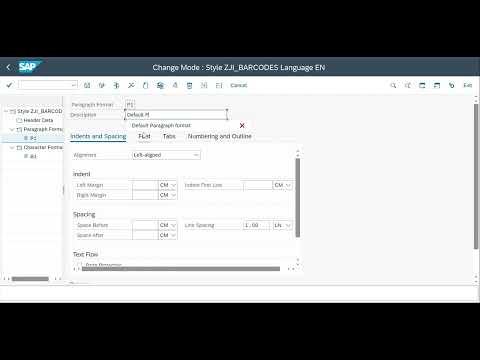 Video 5: ABAP for ALL - SF - Barcode at Smartforms