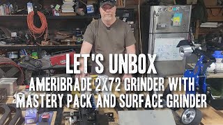 Sword Wolf Forge Is Getting An Upgrade With A Brand New AmeriBrade 2x72 Grinder, so Let's Unbox It