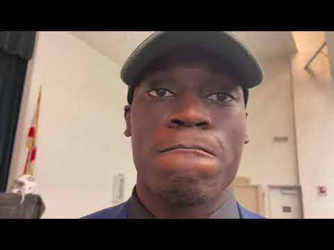 Miami Central LB Wesley Bissainthe discusses his signing with Miami