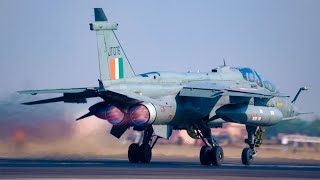 INDIAN AIR FORCE  FIVE JETS Scrambling in Under 3 