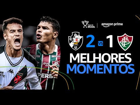 VASCO 2 x 1 FLUMINENSE | MELHORES MOMENTOS | SEMIFINAL DA COPA DO BRASIL 2025