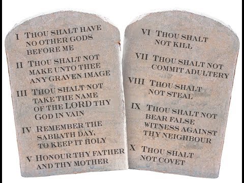 The Law of Moses vs The Commandments of God: What's the Difference?