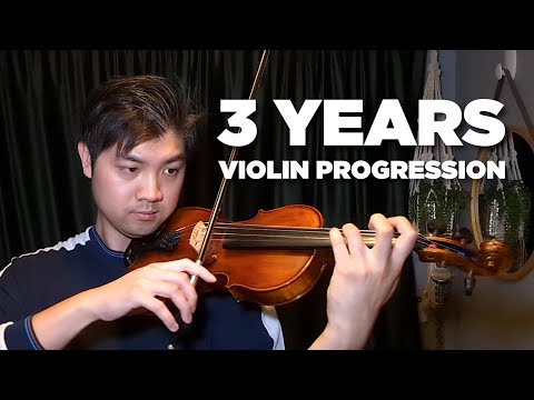 Adult Beginner Violinist - 3 Years Progression