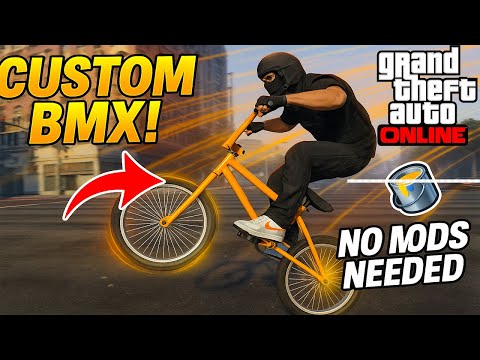 How to Get a CUSTOM COLORED BMX Bike in GTA 5 Online! ((NO MODS or Glitches)