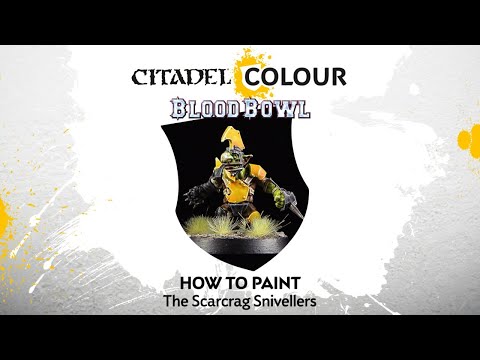 How to Paint Blood Bowl: The Scarcrag Snivellers