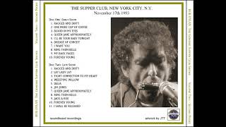 Bob Dylan at The Supper Club - Late show - New York City