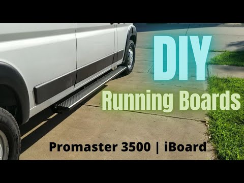 iBoard Running Board Install | Ram Promaster | Off Grid Van Build