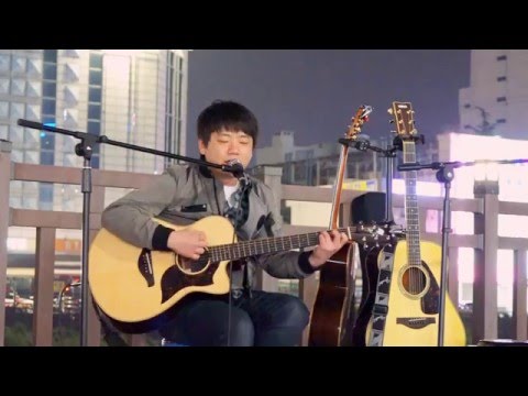 Dont look back in anger(cover) - 대전통기타리스트(지미백) @은행교버스킹